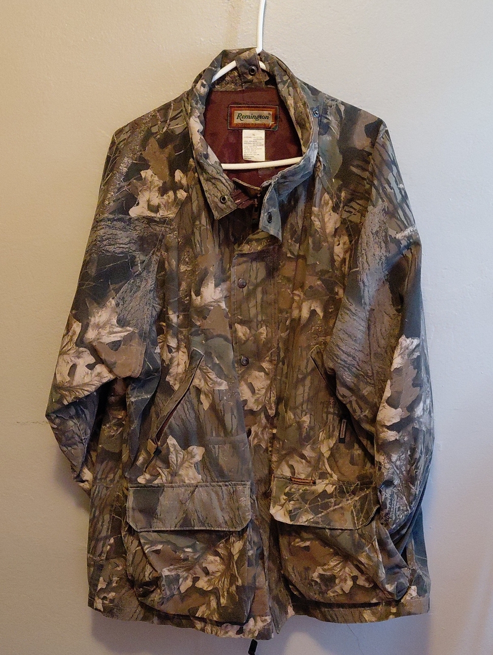 Remington Men's Realtree-Style Camo Field Jacket - Brown & Green